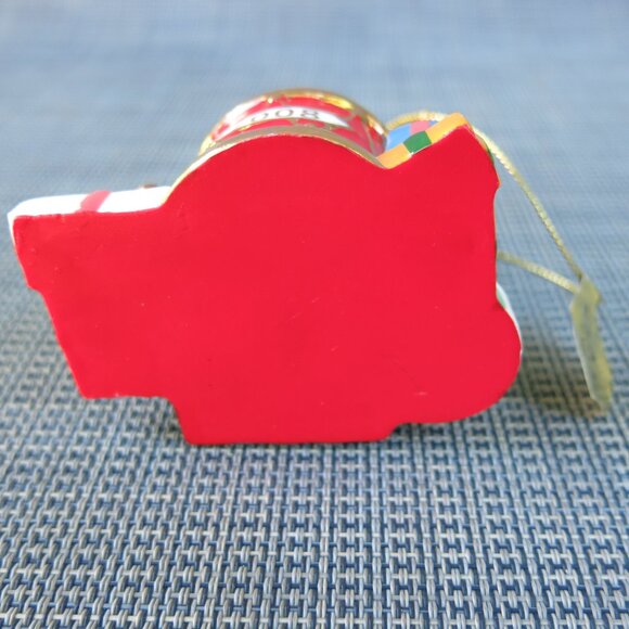 Collectible Danbury Mint 2008 Christmas Drummer Yorkie Nutcracker Ornament - Picture 9 of 9